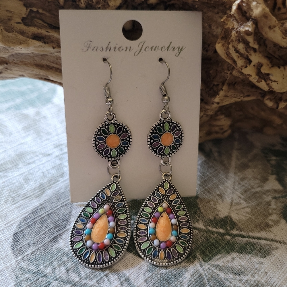 New vintage style bohemian earrings
